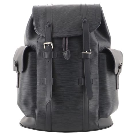 louis vuitton epi christopher backpack|louis vuitton christopher messenger bag.